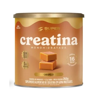 CREATINA MONOHIDRATADA CARAMELO SUPERNUTRITION 260G