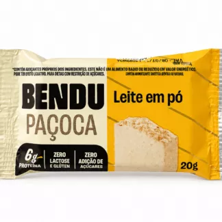 BENDU PAÇOCA LEITE EM PÓ ZERO 20G