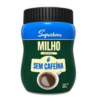 MILHO SOLÚVEL SEM CAFEÍNA 100G SUPERBOM